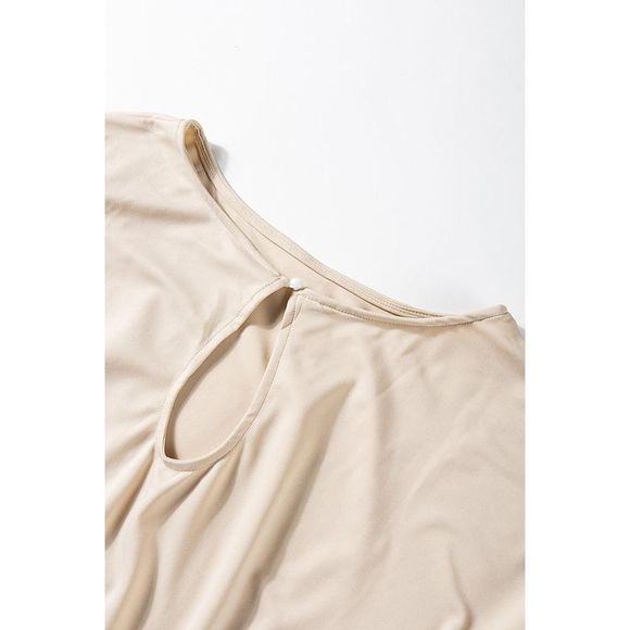 Azura Exchange  Apricot Oh So Glam Belted Wide Leg Jumpsuit - Picture 9 of 15